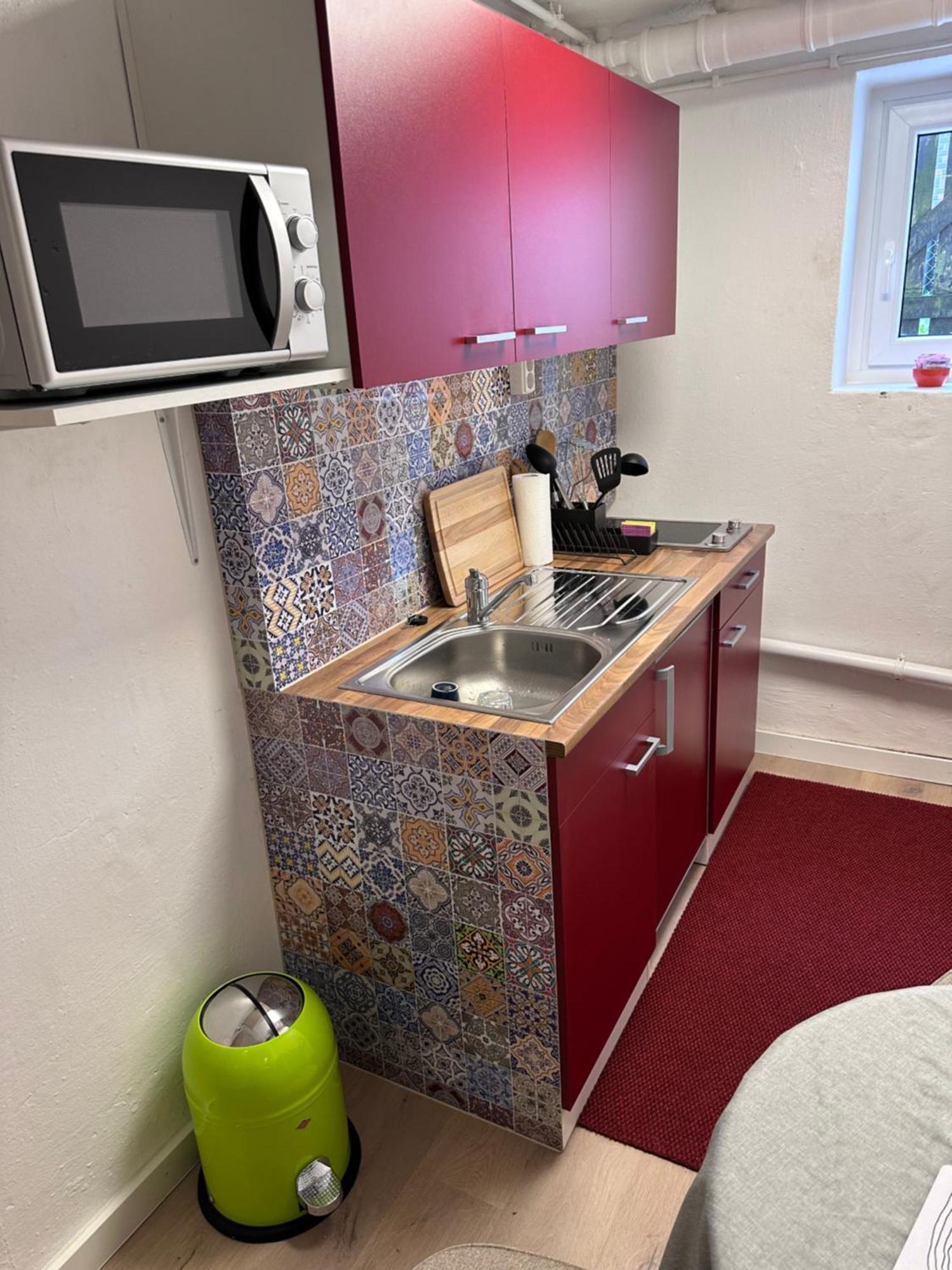 Souterrain Appartement Im Geteviertel Бремен Екстериор снимка