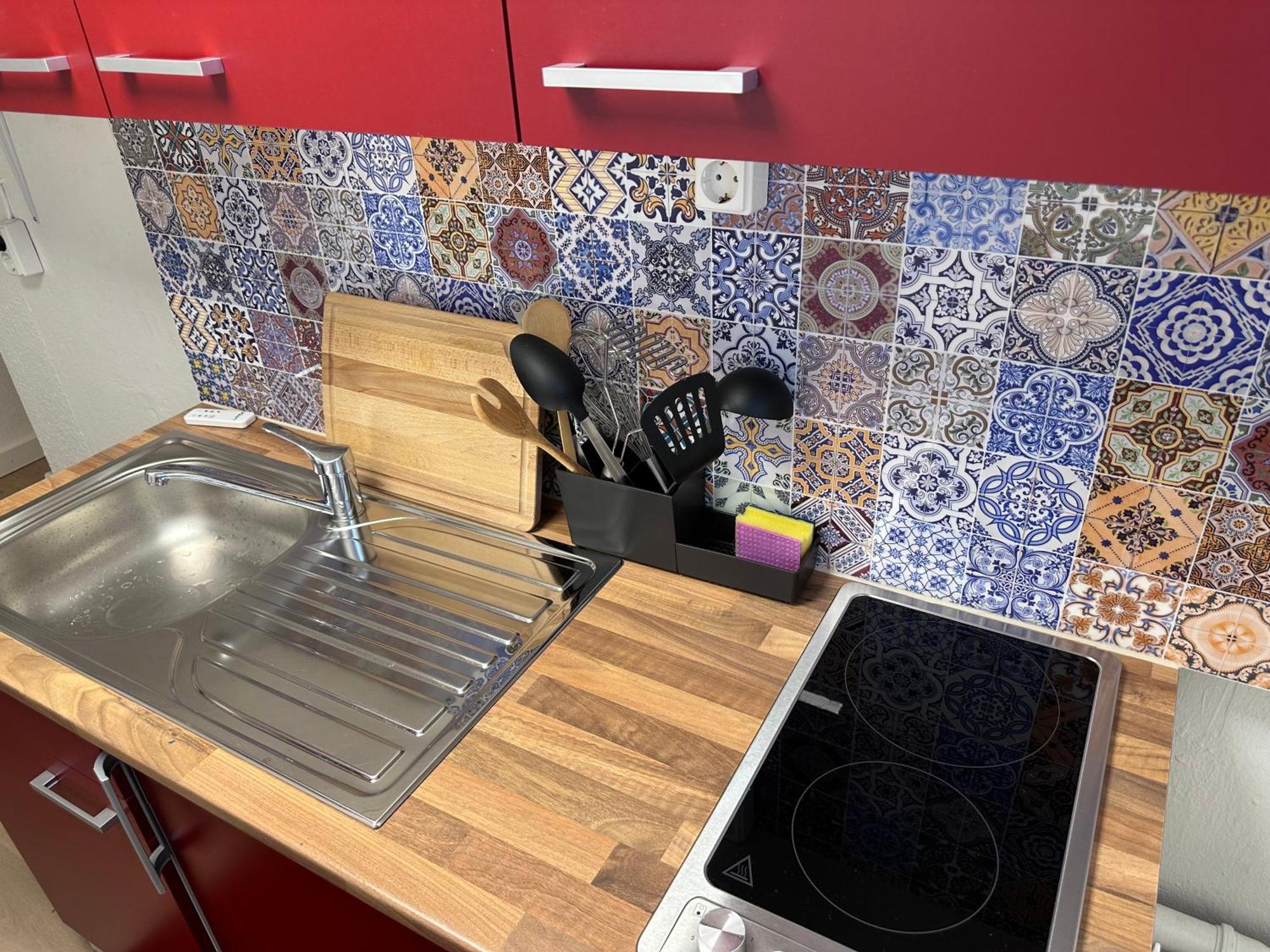 Souterrain Appartement Im Geteviertel Бремен Екстериор снимка